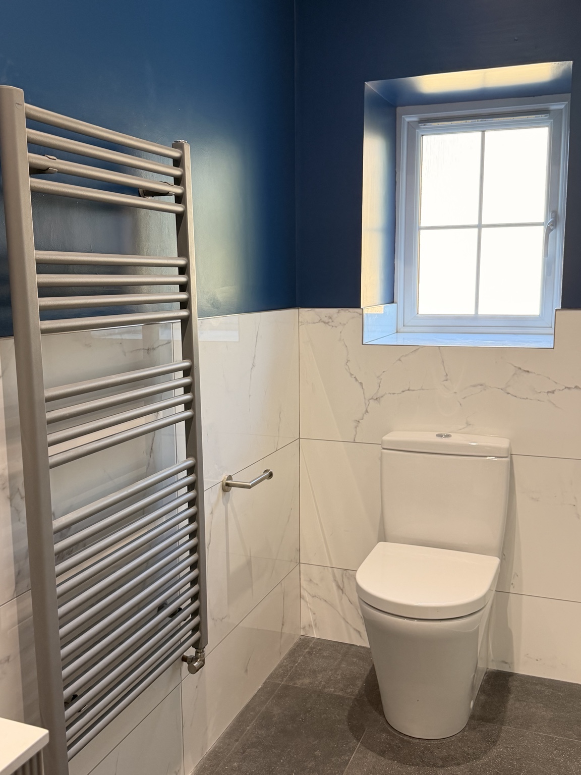 Loft WC & towel rail
